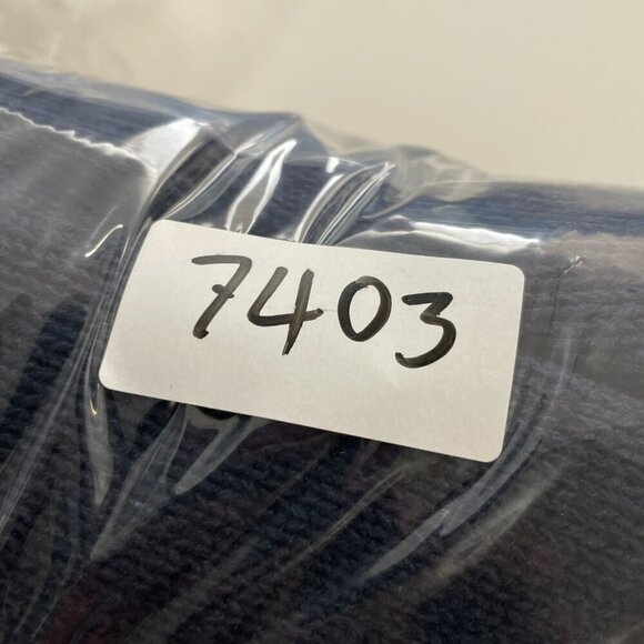 VTG Quacker Factory Womens L Navy Blue Cardigan Embroidered US Flag & Heart - Picture 7 of 7